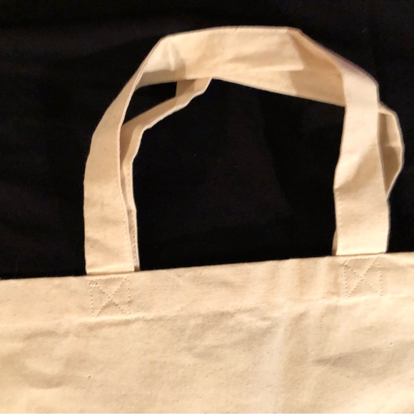 Off White Canvas Tote Bag with Made in Germany 🇩🇪 Print - Picture 4 of 6